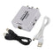 Composite A/V To RF Converter Compact RF Modulator AV to RF TV Signal Switch
