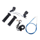 Hand Grips Kill Switch Throttle Cable Brake Levers 47cc 49cc Mini Pocke QPV