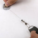 Multi Tool Portable Fly Fishing Rod Clip Holder with Fishing Zinger Retrator