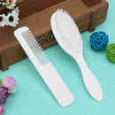 2pcs 0-3Y Baby Set Hairbrush Head Massager Soft Gentle Comb Kids Hair Care A