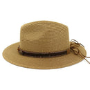 Western Cowboy Hat Sun Hat for Men Cowgirl Summer Hats for Women Lady Straw