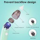 Baby Nasal Aspirator Electric Safe Nose Cleaner Oral Snot Sucker (Green)