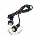 10x Eagle Eye Red LED 9W 18MM Car Fog Running Light DRL Reverse Backup Lamp SQI