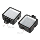 W49 Mini Interlock Camera Led Panel Light Dimmable Camcorder Video Lighting