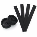 6Pcs/Lot 2Pcs Wheels And 4Pcs Tire tape For Irobot Braava 380T 320 321 For