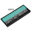 30-in-1 Nail Art Grinding Polishing Diamond Needles for Nail Printer - White New