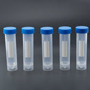 5 Pieces 50ml Plastic Transparent Centrifuge tube with scale Plastic test t V2P3