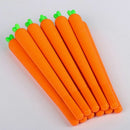 Cute Carrot 0.5mm Ink Plastic Gel Pen Office School Kids Gift Stationery AU