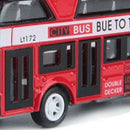 Double-Decker Bus London Bus Design Car Toys Sightseeing Bus Vehicles Urban