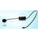 Wireless Mini Headset Microphone 3.5mm Earhook Headworn Microphone For Teach