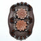 1pc Magic Butterfly Shape Wood Beads Stretchy Hair Styling Slide Clip Updo Combs