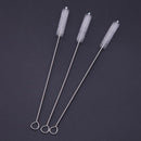 8Pcs/lot Reusable Drinking Straw Stainless Steel Metal Straw with 3 Cleaner