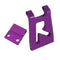 1/12 Scale RC Car Trunk Rear Tailgate Guard RC Car Spare Parts Purple