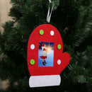 Christmas Photo Frame Picture Holder Frame Xmas Tree Ornaments (Gloves)
