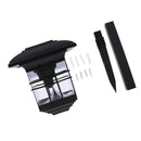 3-LED Solar Light Powered Garden Home Outdoor Stick Post LED Lights Path