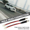 2x H1 LED Headlight Wiring Harness Male Plug Single Diode Converter Cables