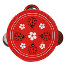 Educational Cartoon Musical Tambourine Beat Instrument Hand Drum Baby Toys