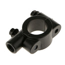 2x Motorcycle Bike 7/8'' Handlebar Mirror Mounting Clamp Bracket Clip Black