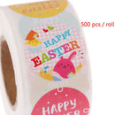 500pcs Round Handmade Stickers for Easter wedding party decoration Stickers  3C