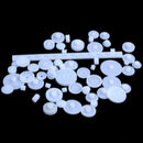 80PcsPlastic DIY Robot Gear Kit Gearbox Motor Gear Set For DIY Car Robot