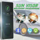 Car Sun Visor Wireless Bluetooth Receiver Hands-Free Kit for MP3 Broadcast B7P3