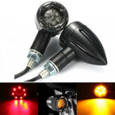 1Pcs 12V 13 LED Indicator Red Yellow Motorcycle Turn Signal Brake Stop Light Hn