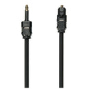 5X(2M Mini 3.5mm Plug Digital Optical Audio Cable SPDIF Optical Fiber Line M6K6)