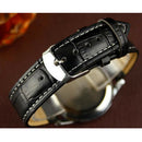 Men Luxury Stainless Steel Quartz Military Sport Leather Band Dial Wrist Watch