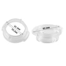 Clear 58mm Espresso Dosing Funnel - Food Grade PP Coffee Dosing Ring Compatible