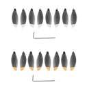 5X(8Pcs Propeller Props for Parrot Anafi Drone Replacement Blade Wing Fan  D5Q5)