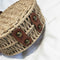 Natural Woven Straw Bag Shoulder Cross-Body Female Bag Seaside Holiday Bag  H5R6