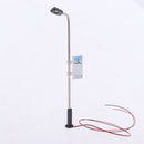 20Pcs Painted LED Lamppost Wire Courtyard Lights 1/200 HO for Roadway Scene