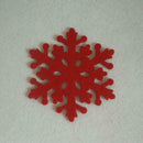 4pcs Christmas Snowflake Cup Coaster Mat Anti-Skid Anti-Dust Placemat Decor