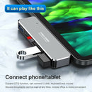 5 In 1 Plug And Play USB3.0 C Hub OTG Aluminum Alloy Mini Portable for iPad Pro