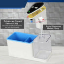 Premium 15 Oz Kitchen Soap Dispenser With Sponge Holder Automatic And Touch