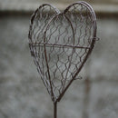 2Pcs Display Stand Iron Heart Shaped Stand Rack Holder for Air Plant Succulent