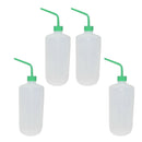 4pcs Long Nozzle Watering Can Plants Watering Bottle, Transparent, Plastic,
