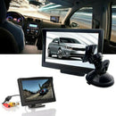 5 Inch TFT LCD Car Rear View Monitor + 2 Stand for Reverse Backup Camera VC