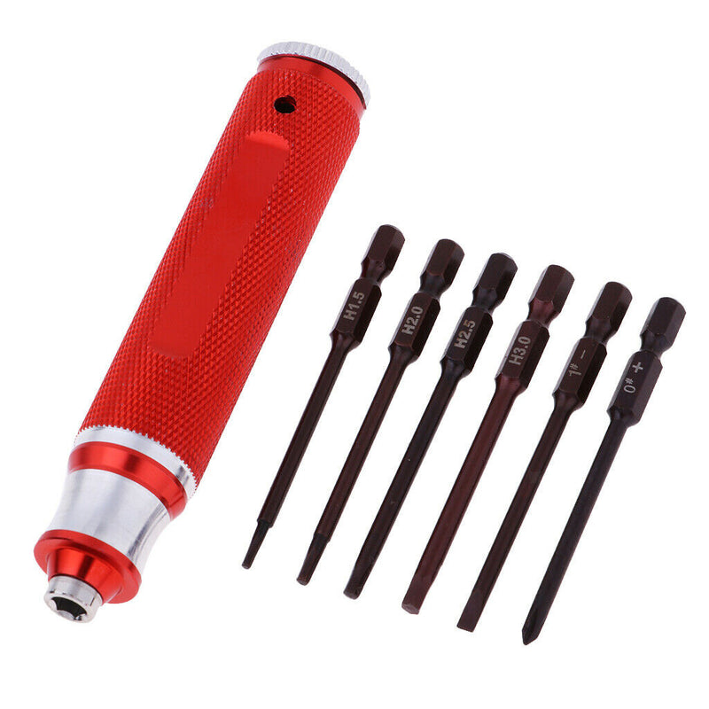 RC Drone Screwdrivers Tool Kits 1.5mm 2.0mm T6 T9 Cross Flat Head