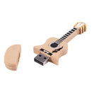 Guitar USB2.0 16GB Flash U disc brown O4K4