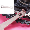 Bicycle Bike Crankset Bolt Fixed Wrench Repair Tool MTB Chain Wheel Spanner M&O