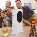 Vertical Stand w/ Built-in Cooling Vents for Xbox Series S Console (White) A