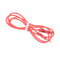 Red 3.5mm 4 Pole Male Female headphone earphone Extension Cable Audio Adapter JR