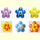 20 Pcs of Plastic Flower Balloon Clips Tie for Sealing Wedding Party Decoration