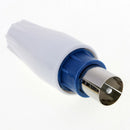 10 Pieces RF Male Connector For TV Coaxial Cable Antenna