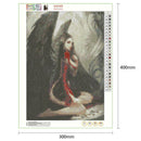5D DIY Full Drill Diamond Painting Wings Girl Cross Stitch Embroidery Kit