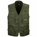 Men's Fishing Vest with Multi-Pocket Zip for Photography / Hunting / Travel
