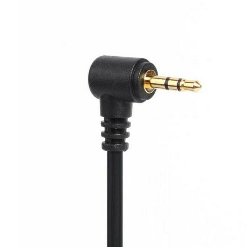 Black 2.5mm Plug To 3.5mm Headphone+Mic Jack Adapter Cable For Panasonic Ph BX