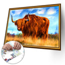 Kids Puzzles 1000 Pieces Yak Animal Picture Jigsaw Adults Educational Toys