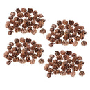 120 Pieces Rustic Natural Decorative Pine Cones Pinecone Dried Flowers for
